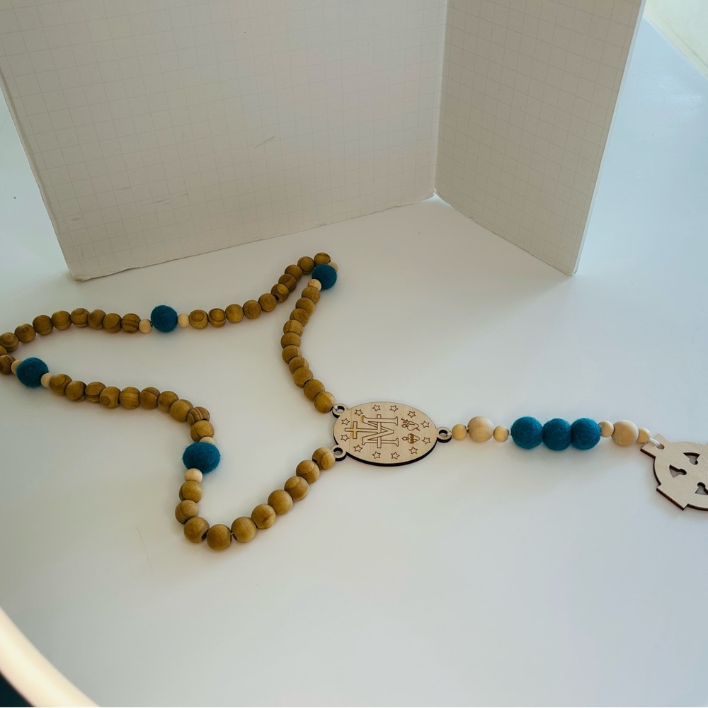 Large Wall Catholic Rosary approximately 26”
